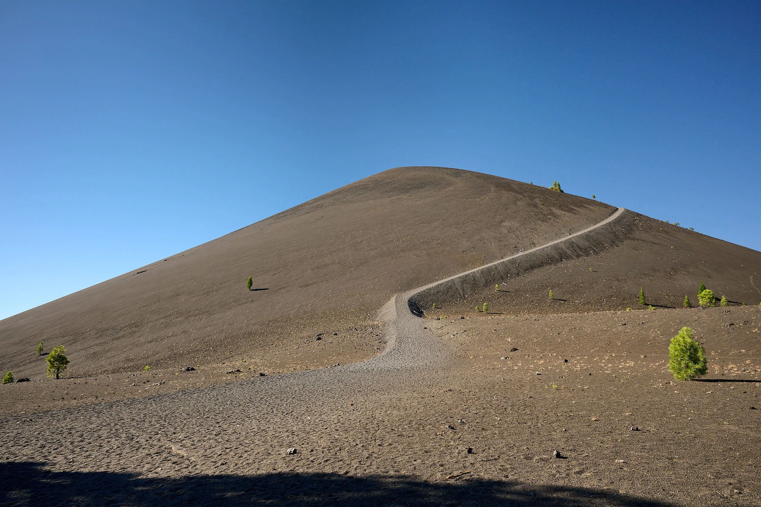 Cinder Cone, showing path to the top