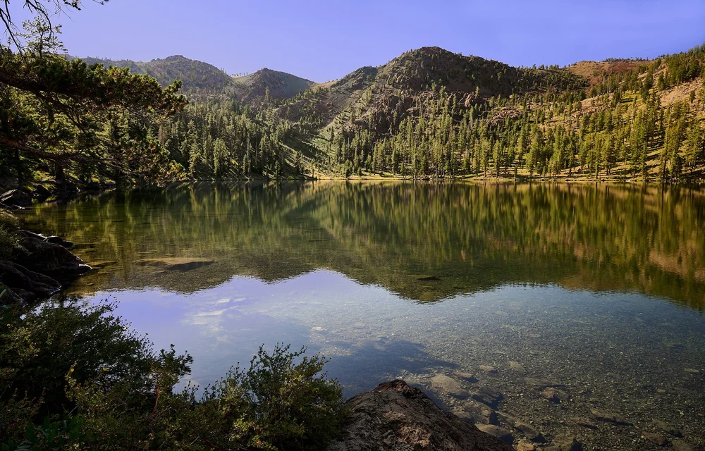 Middle Deadfall Lake (next to our camp)