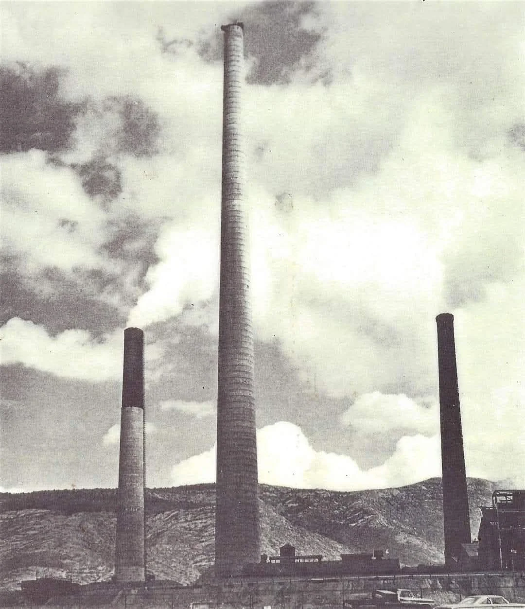 McGill smelter (historical photograph)