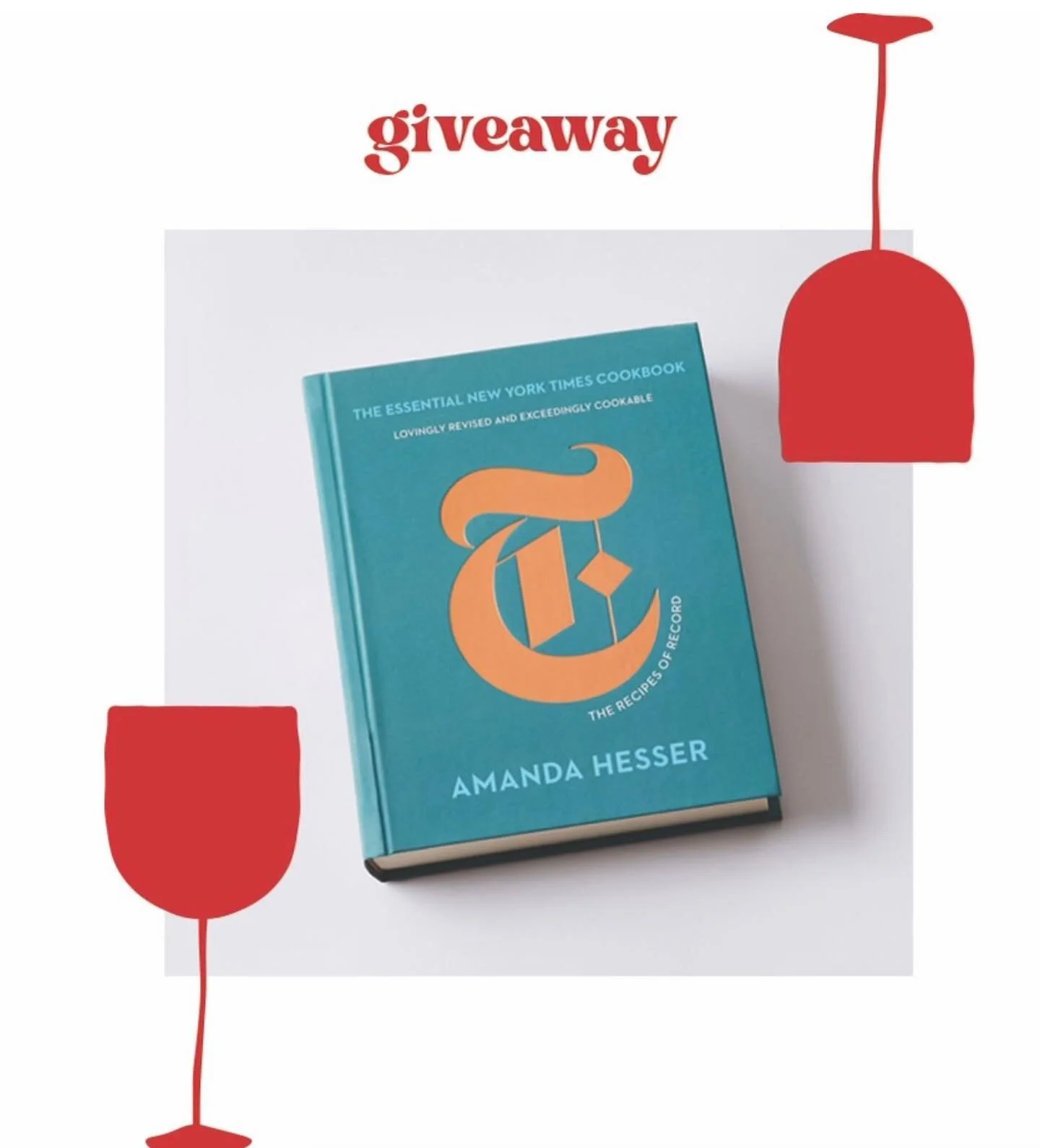 whoa there&rsquo;s 100 of you!!! 🥳🥳 and to celebrate we are having a giveaway! the winner will receive the nytimes cookbook, which besides from being just a super cool and useful cookbook also happens to be a James Beard award winner. all the detai