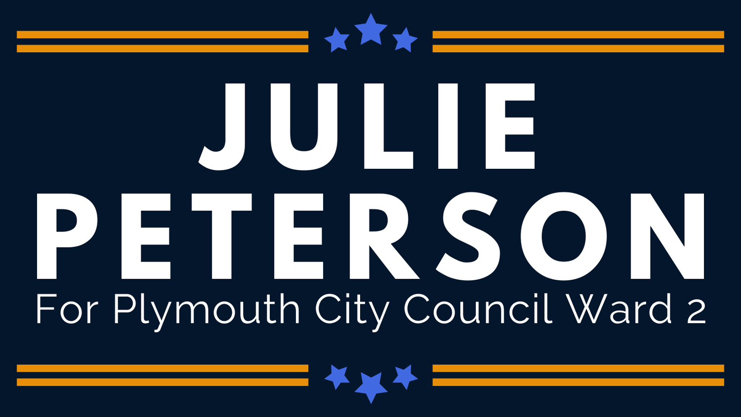 Julie Peterson for Plymouth City Council