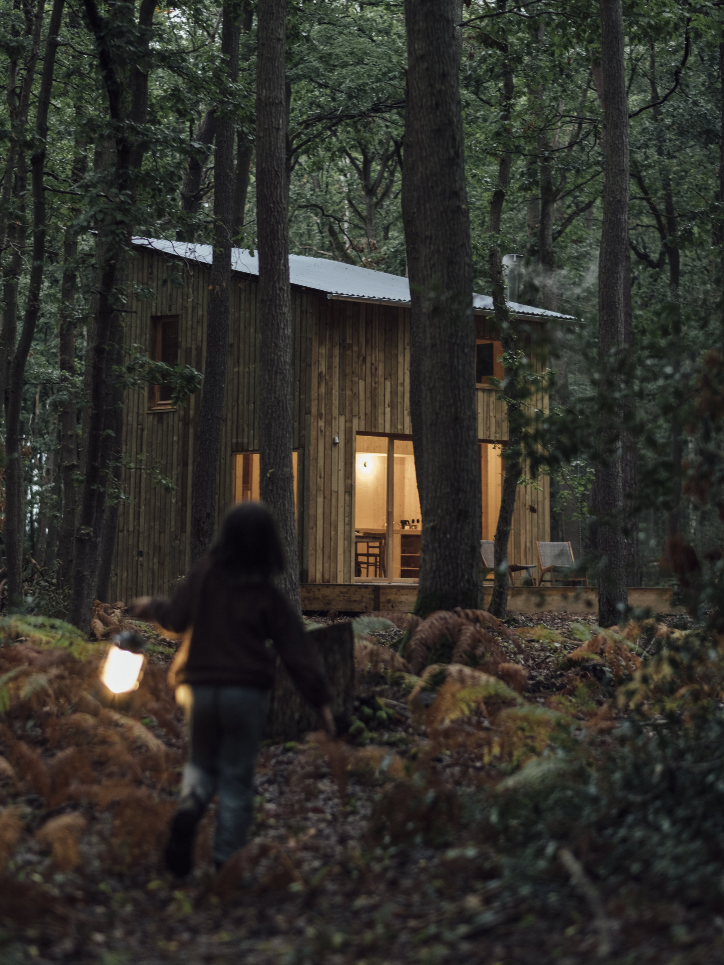 Cabane proche de paris pour tribu, famille
