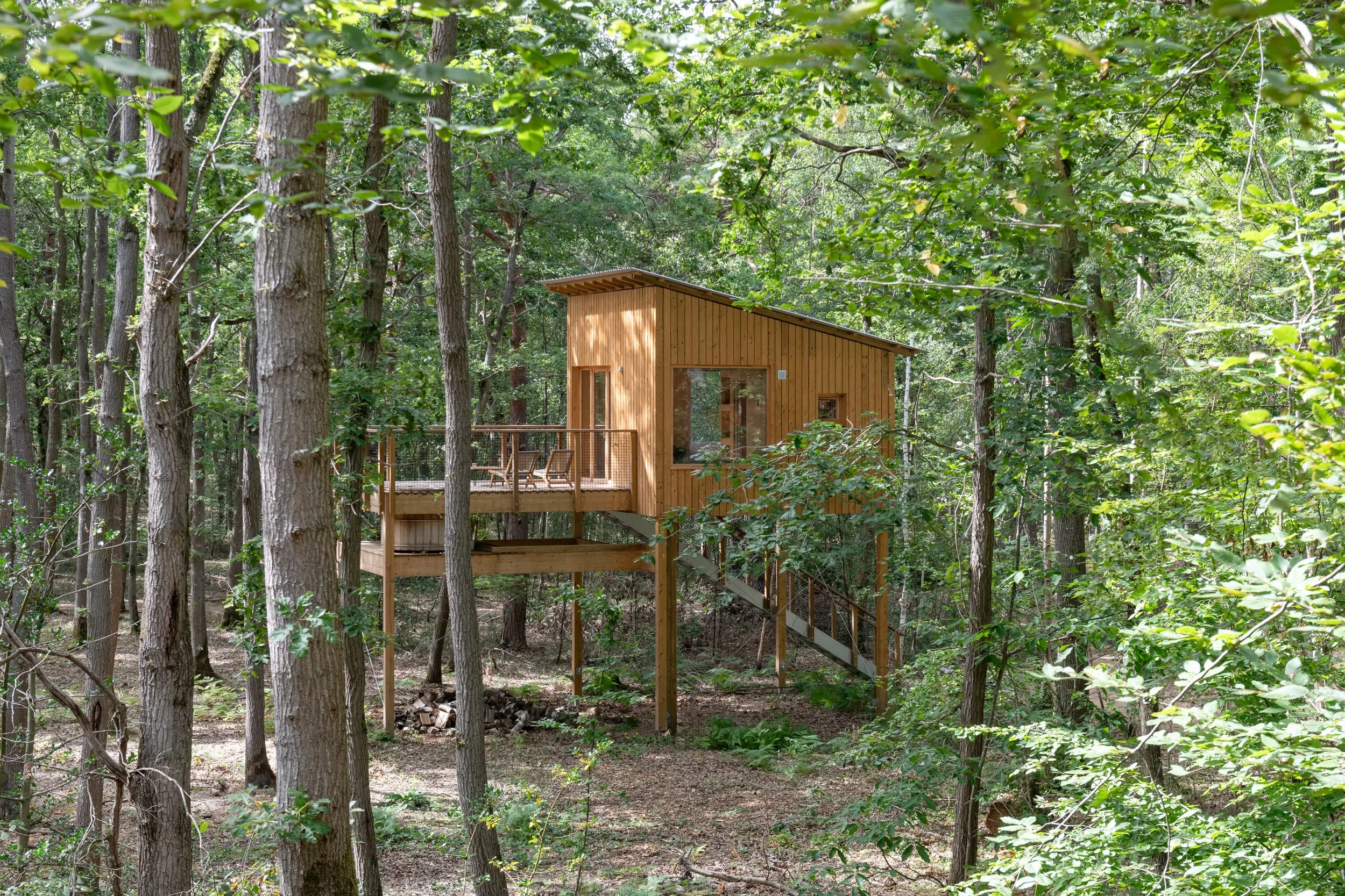 Photo 3/6 — Cabane « Youza Ecolodge · La Couture-Boussey, proche Paris » à La Couture-Boussey Eure