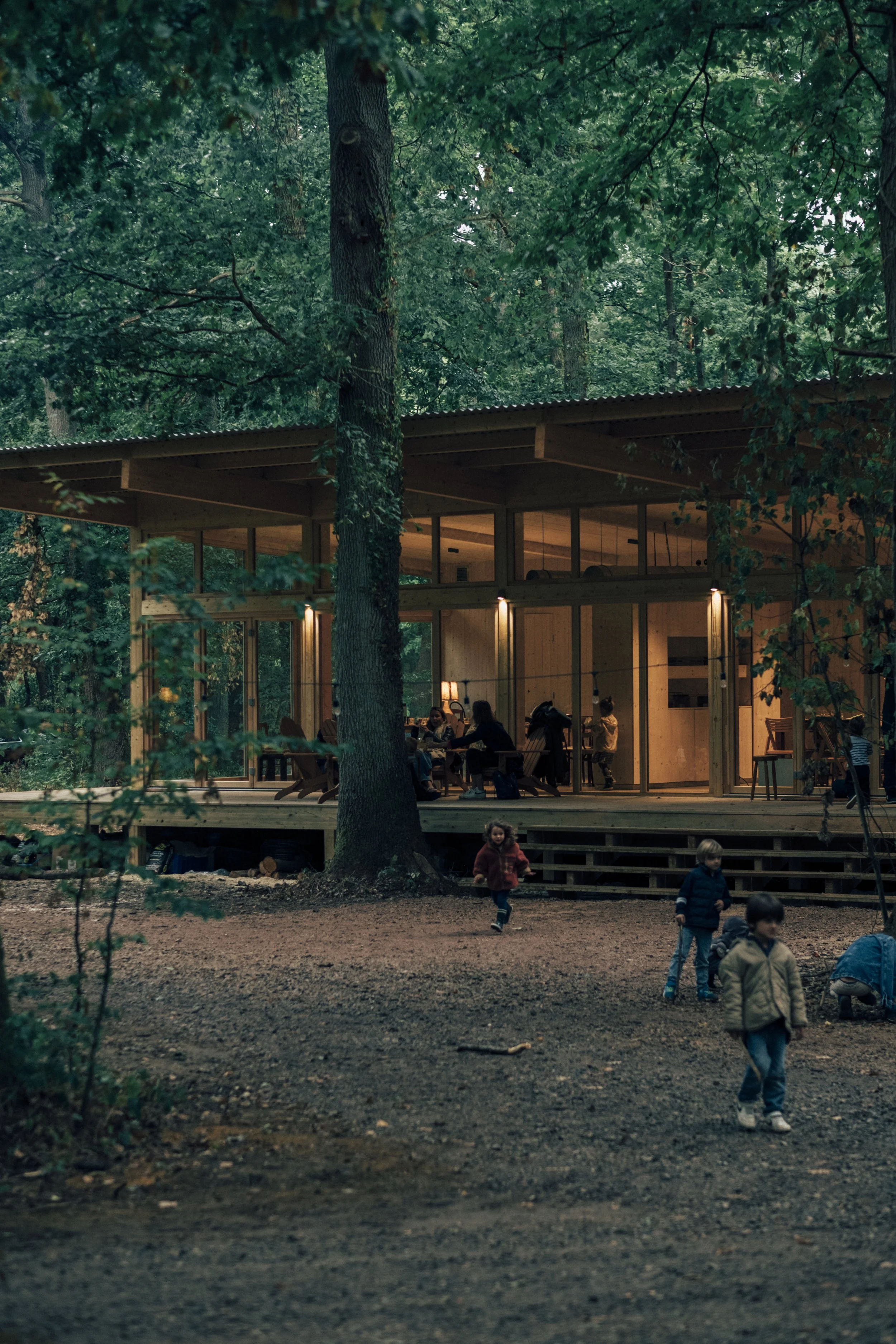 Espace commun bar apéritif chamallow