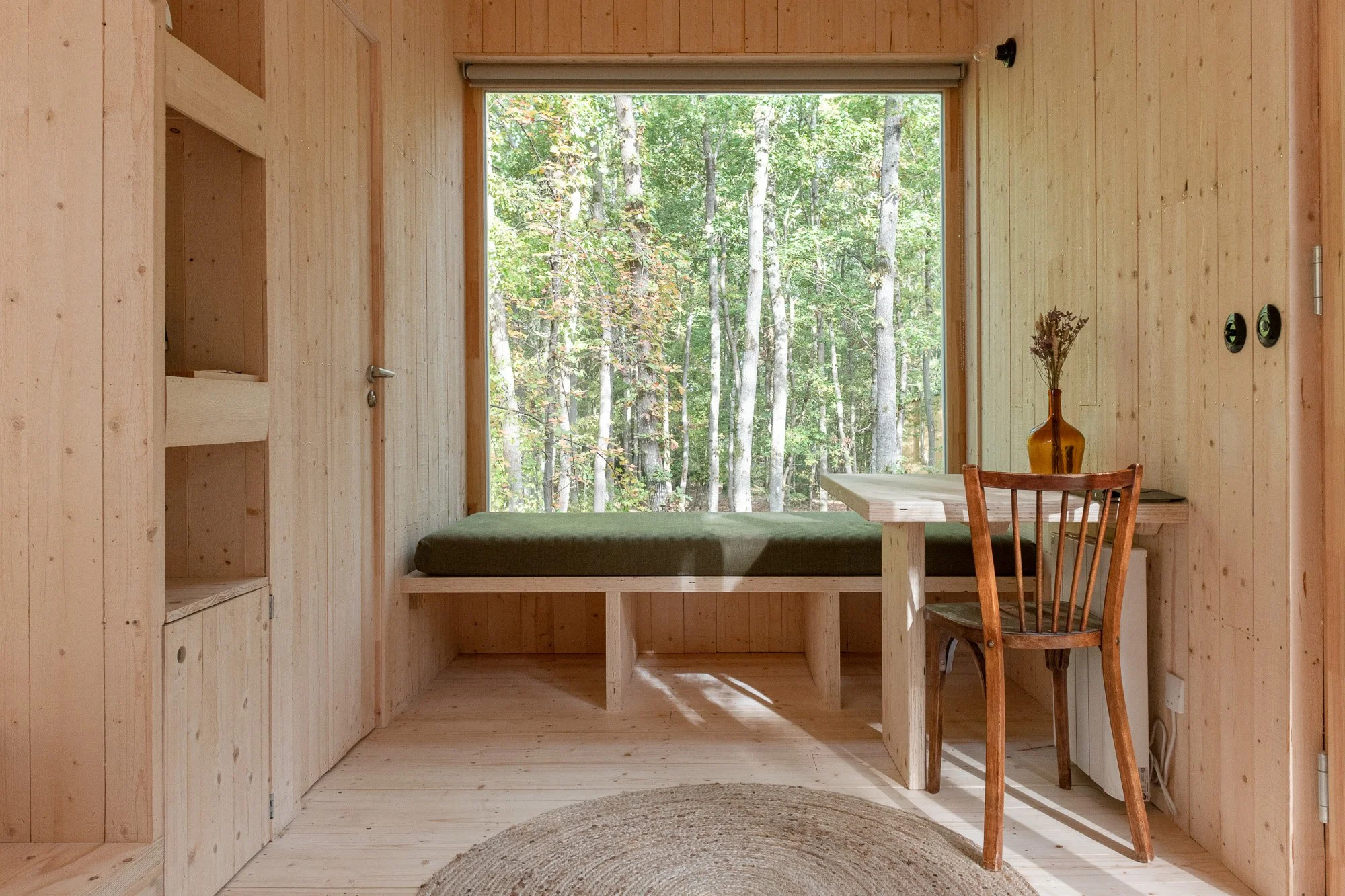 Baie vitrée et design nordique