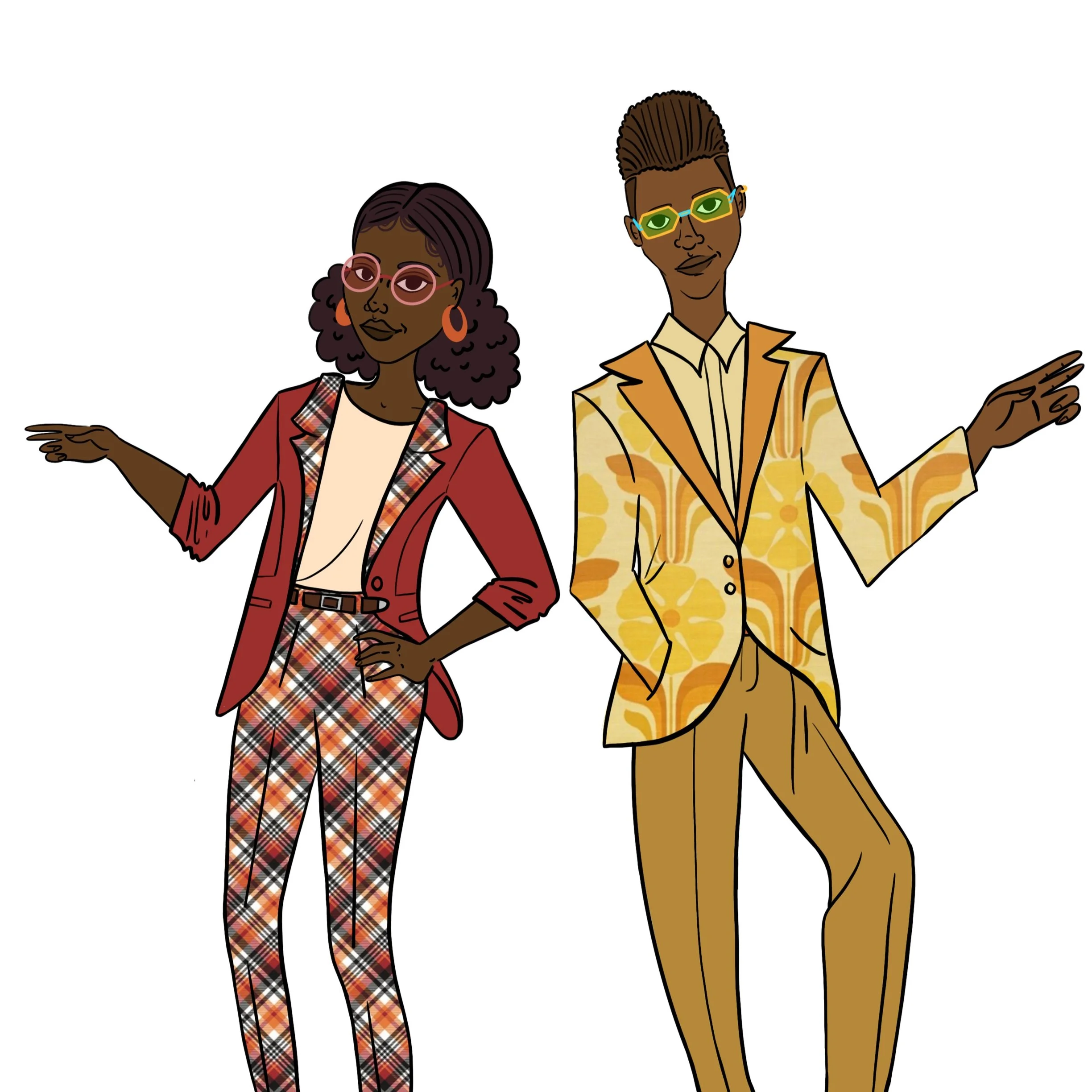 Afronaut Character Design