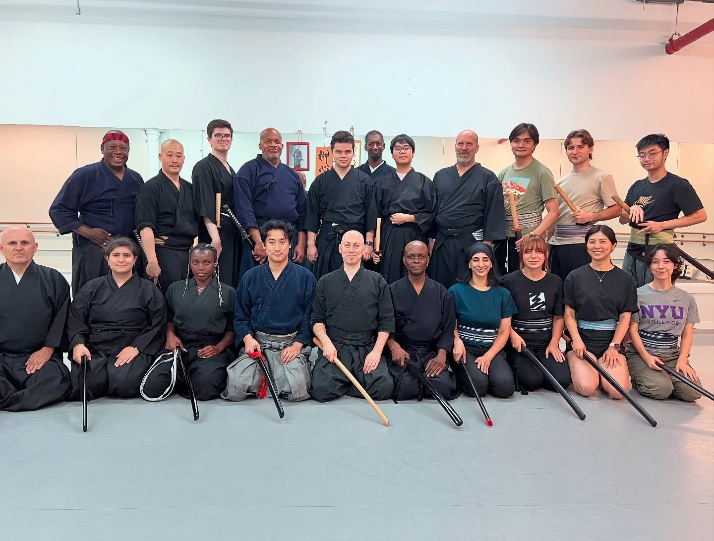 Always great having @edl25 Sensei from @taipeibudokai come and visit us. Thank you for a great class! #taipeibudokai #ryushinshouchiryu