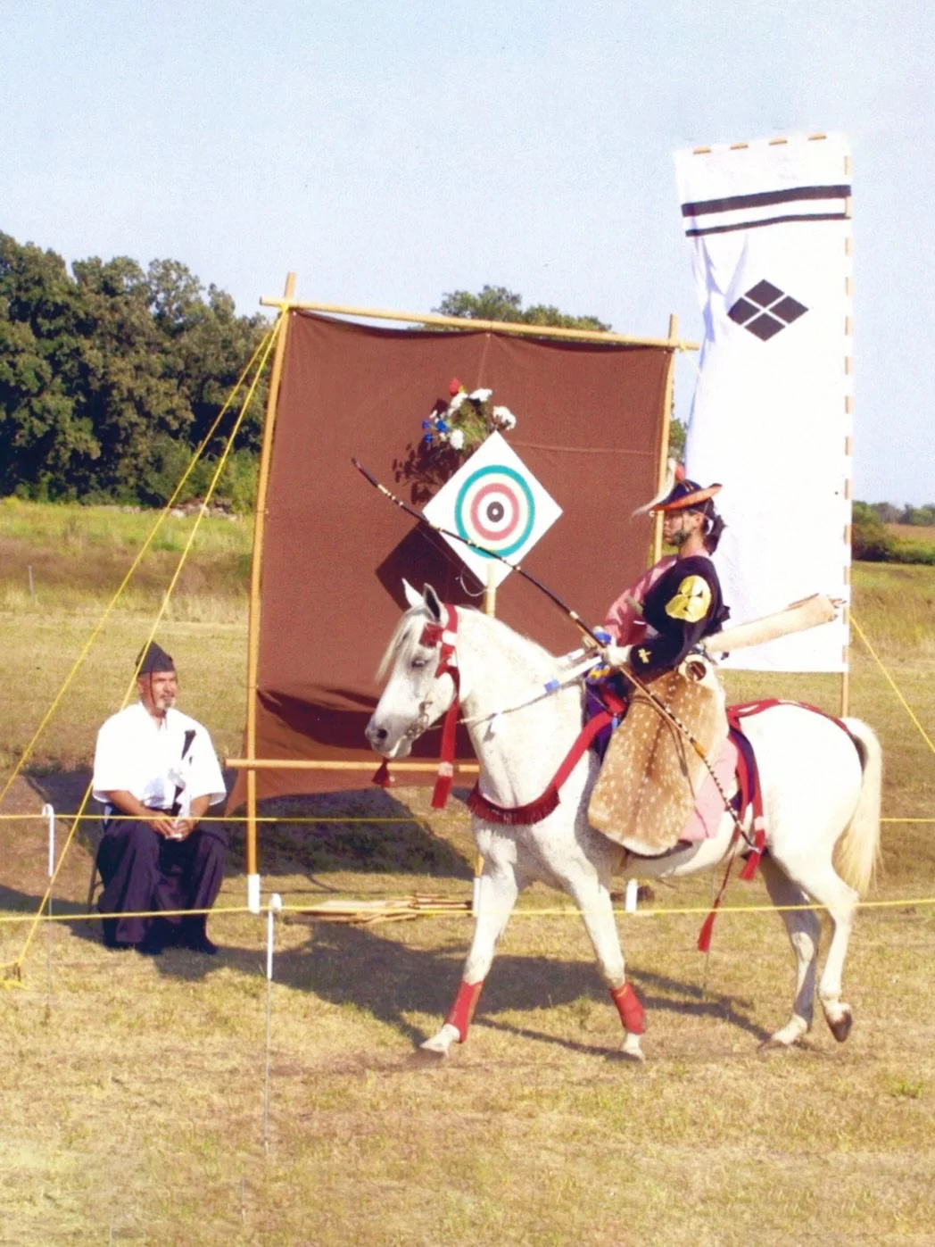 @philiportizbudo #yabusame #takadea #kyudo #流鏑馬 #武田氏 #horsebackarchery🏇🎯