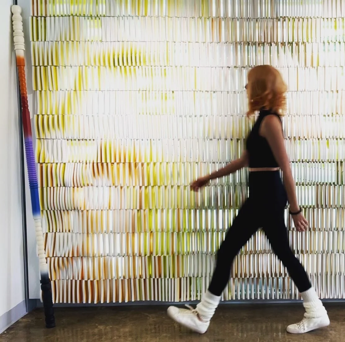 Here she is!! The most unexpected object made from turned wood and metal pipe that you&rsquo;ve ever seen. I&rsquo;ll explain. Our semester long studio project is an adaptive reuse of an old power plant structure, transforming it into a unique gym. O