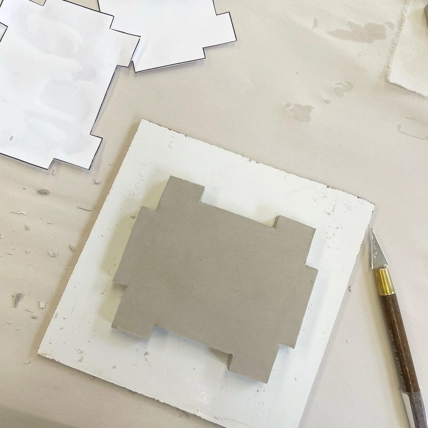 We&rsquo;ve done a lot of hands on creating this semester and it&rsquo;s so satisfying. The purpose of these exercises isn&rsquo;t to become a professional tile maker, or fabric designer, or wood turner, but to understand just some pieces of the proc