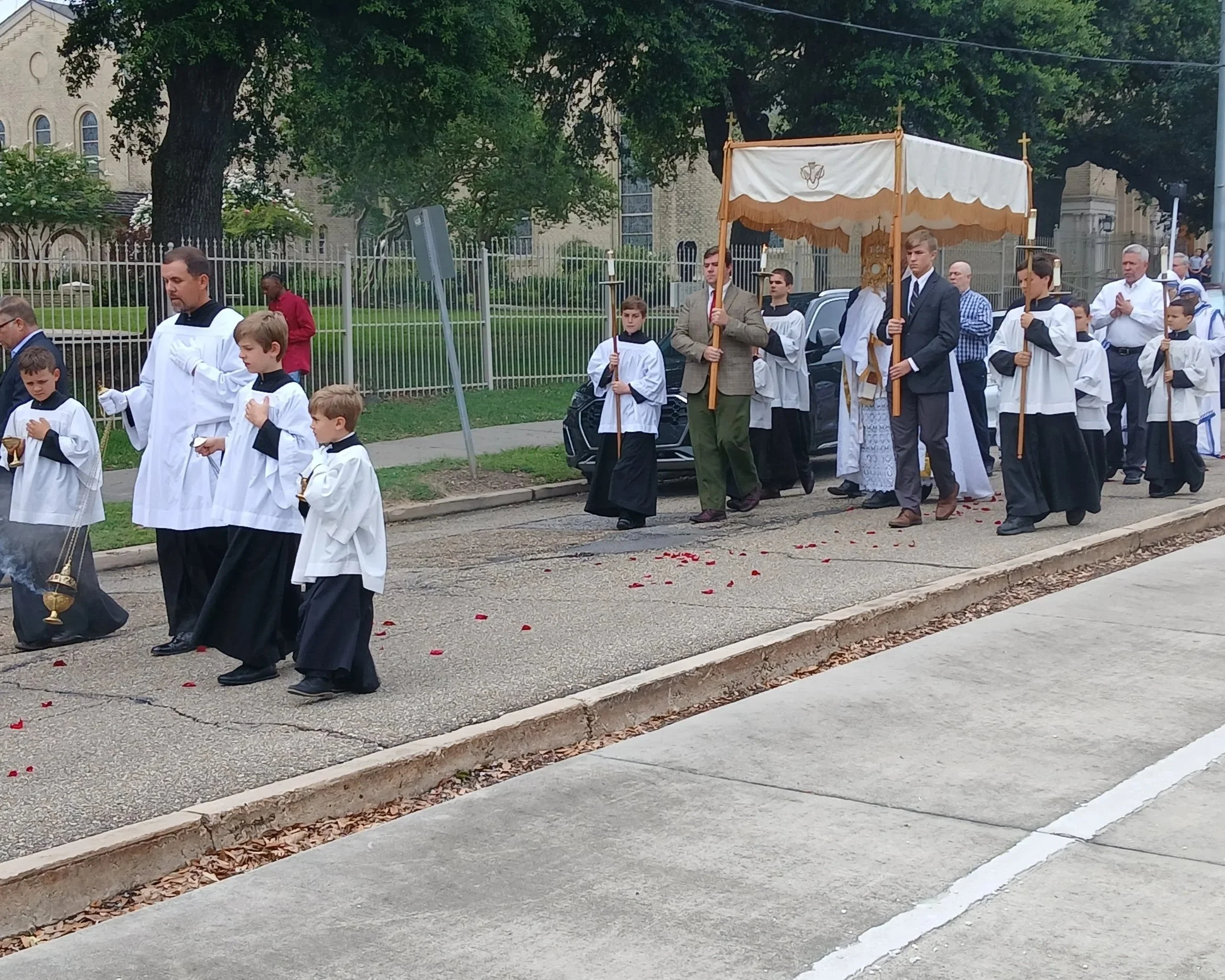 Photos of Corpus Christi Eucharistic Procession, Sunday June 7