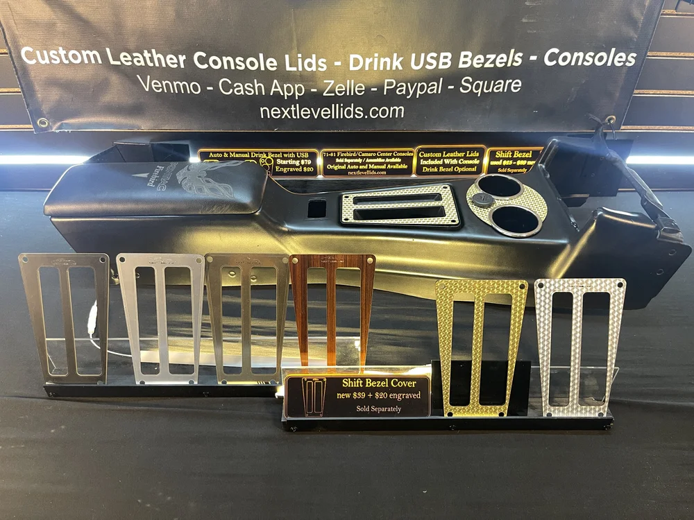 Shift Plate Cover Brushed Gold — Next Level Lids