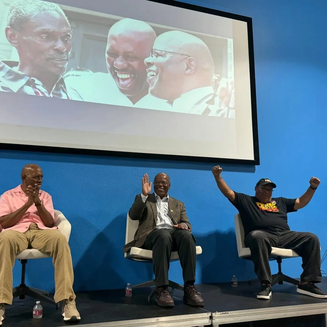 Last night&rsquo;s&nbsp;The Jailhouse Lawyer&nbsp;Book Club was a powerful closing chapter for our community. ✊🏾📚
&nbsp;
Author &mdash; and now Clerk of Criminal District Court &mdash; Calvin Duncan joined his longtime brothers Norris Henderson and