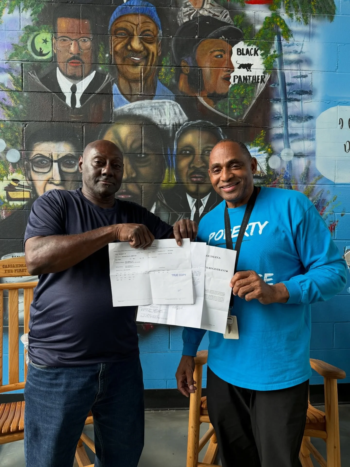 With the help of VOTE Organizer Eugene, James registered to vote today for the very first time! He&rsquo;s feeling excited about the accomplishment and is ready to vote in the next election. Congratulations, James. We are proud of you!

It&rsquo;s cr