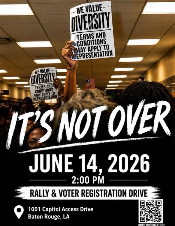 WE VALUE DIVERSITY: Terms and Conditions May Apply Based on Representation.

Diversity means little if representation is restricted. Our communities deserve not only a seat at the table, but a voice that cannot be diluted, dismissed, or denied. Join 