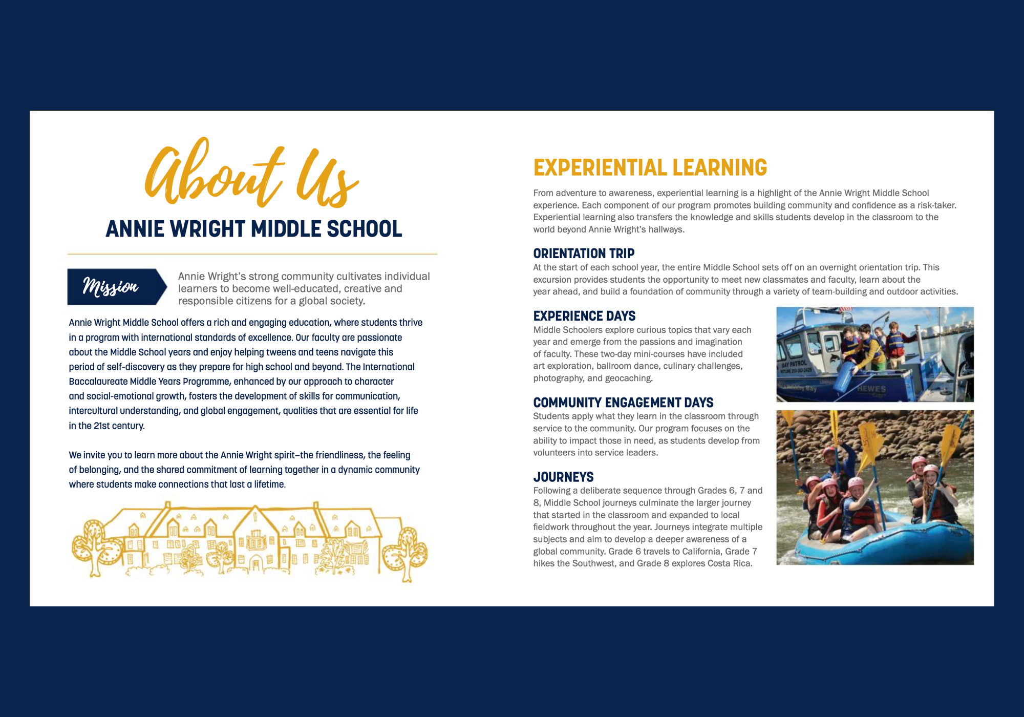 Annie Wright Schools Middle School Brochure