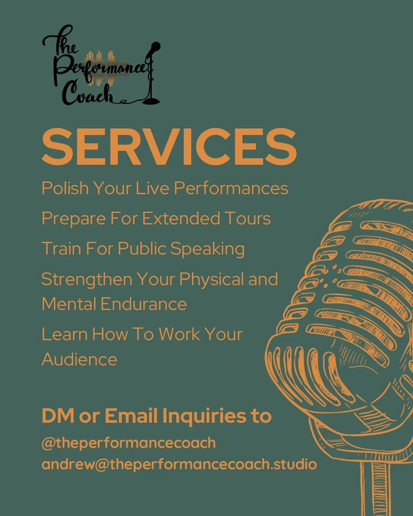 Now accepting new students! Dm or email to set up a free intro session!

@theperformancecoach 
andrew@theperformancecoach.studio

#performancecoach #liveperformances #livemusic #publicspeakingcoach