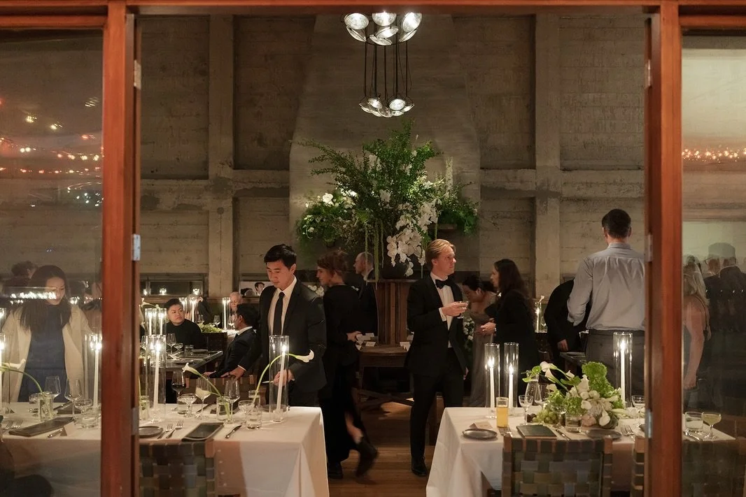 V &amp; M&rsquo;s reception at the iconic @foreigncinemasf 
Soft glow, dancing blooms and quiet ambience ✨

Planning &amp; Design : @barielexaevents
Photography: @ria.georgia
Content Creator: @unveiledsocials
Floral Design : @pond.floralstudio
Beauty
