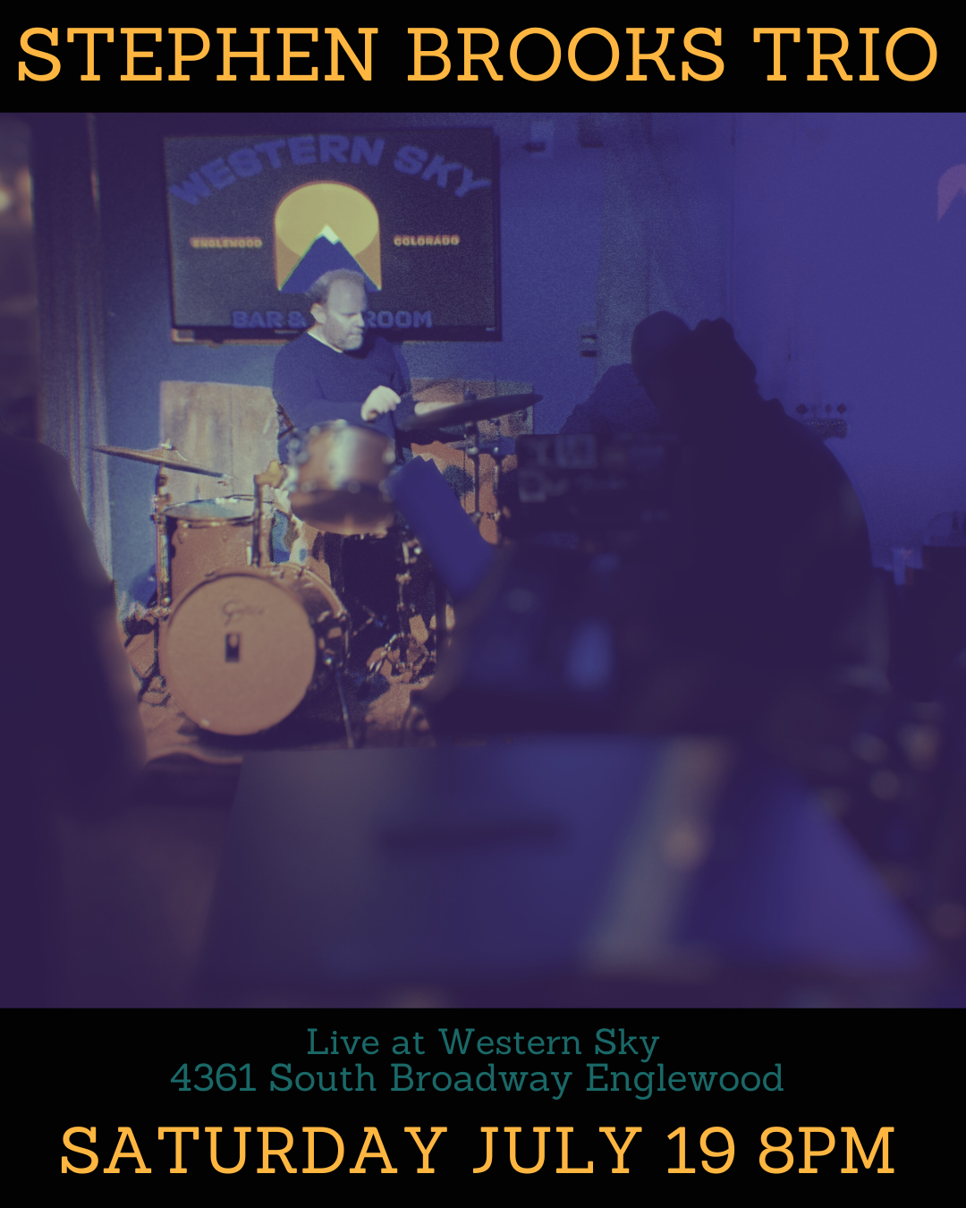 Stephen Brooks Trio Live Music at Western Sky