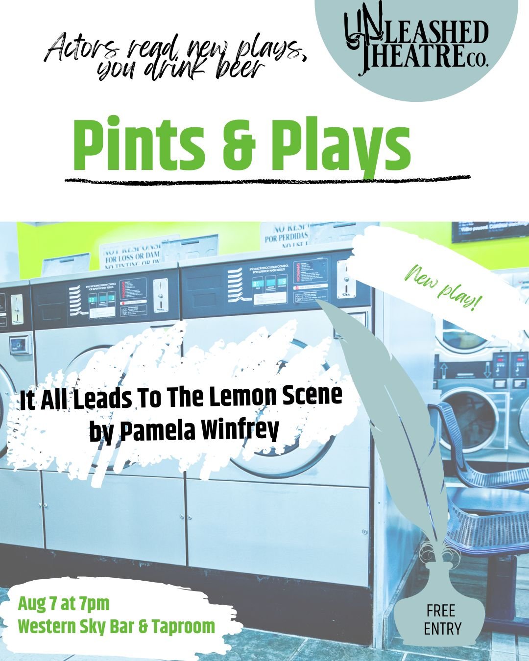 Unleashed Theater New Play Reading Series at Western Sky Bar & Taproom