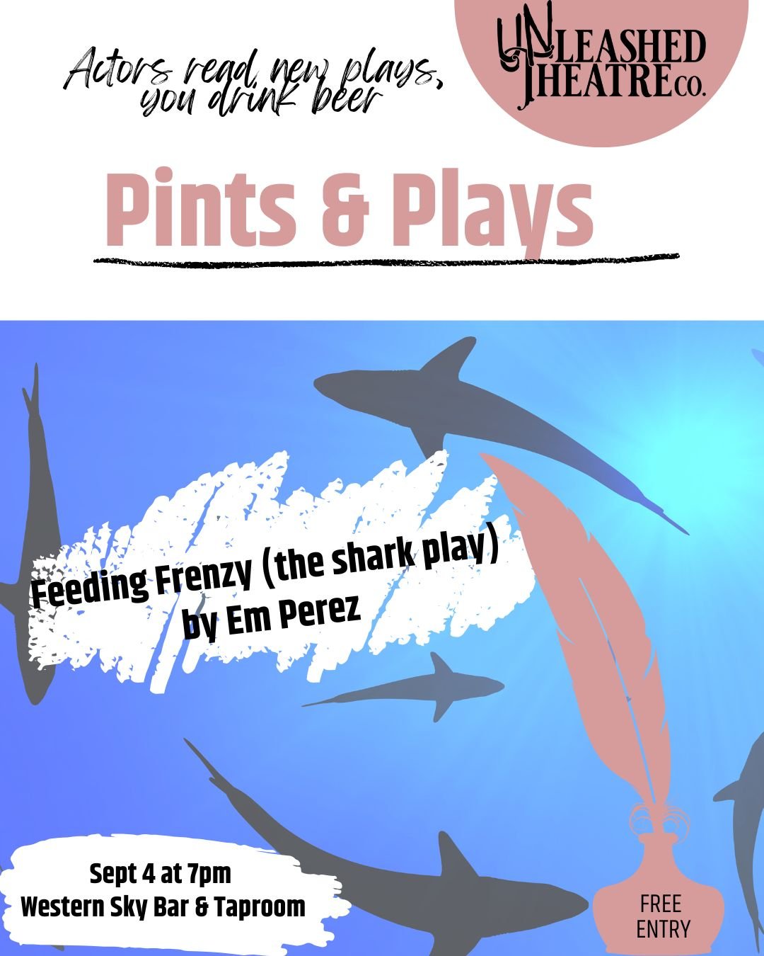 Unleashed Theater New Play Reading Series at Western Sky Bar & Taproom