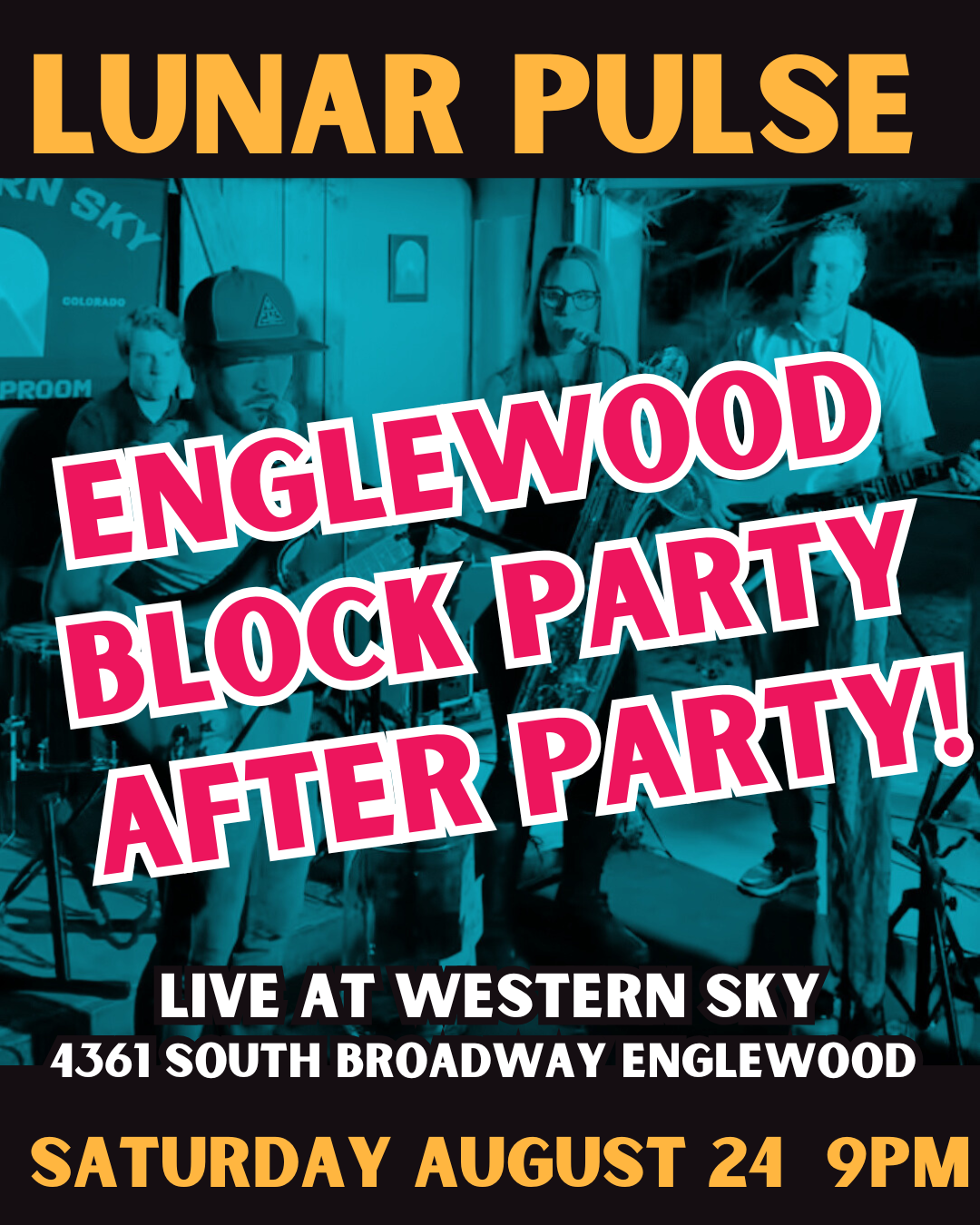 Englewood Block Party AFTER Party with Lunar Pulse