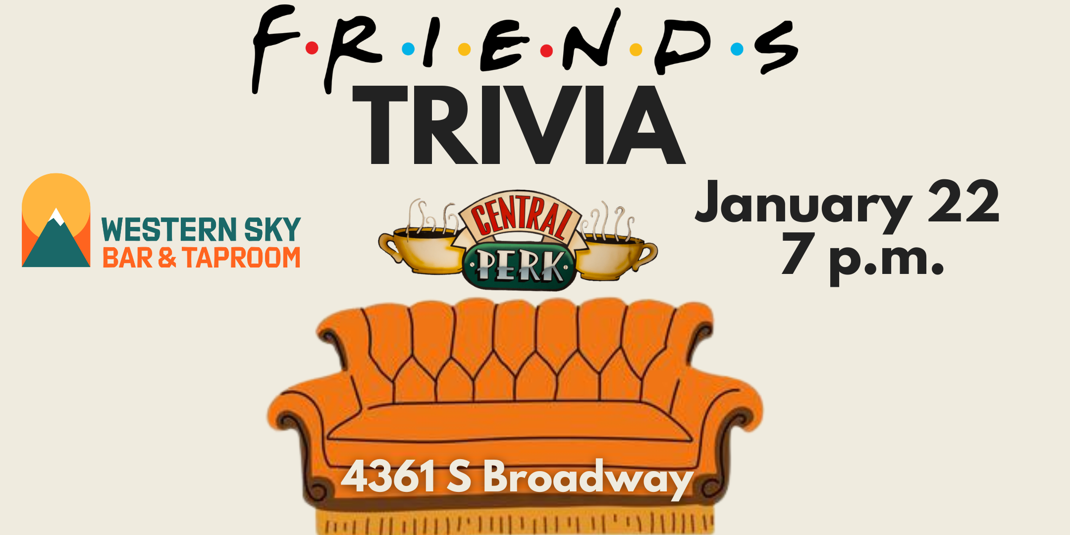 Friends Trivia at Western Sky Bar & Taproom