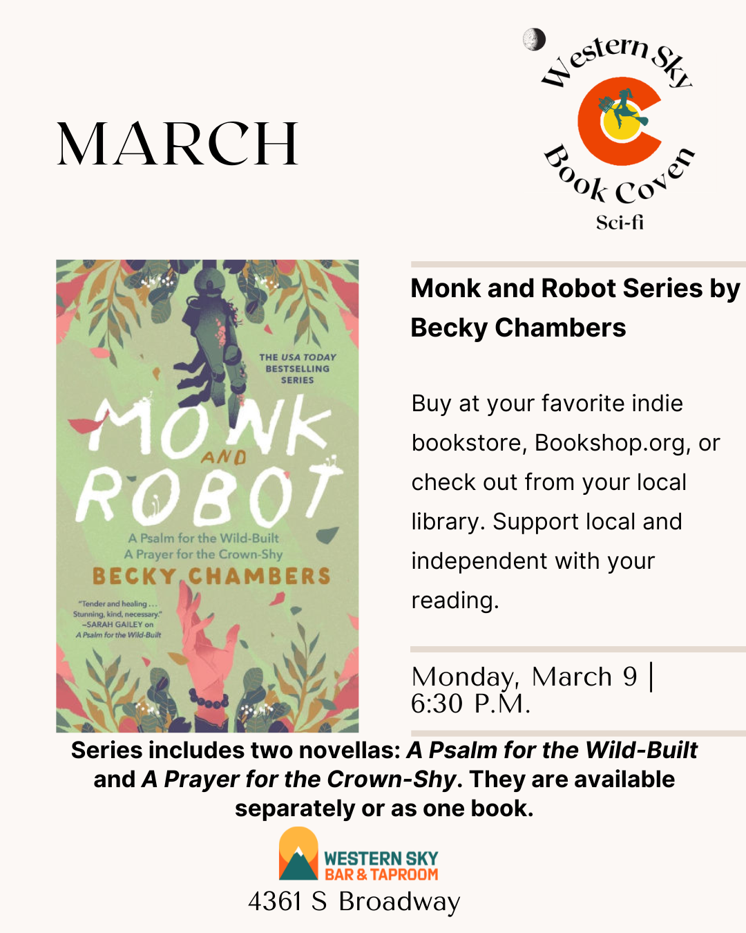 Western Sky Book Coven: Sci-fi