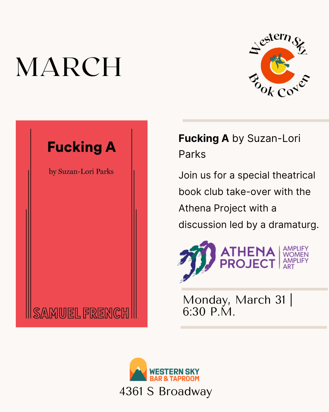 Western Sky Book Coven: Monthly Read