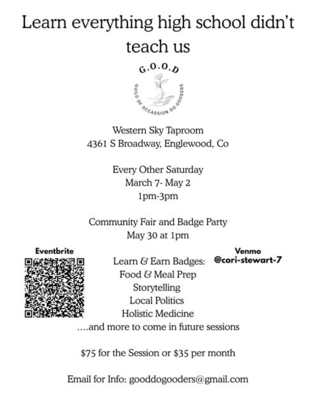 Guild Of Occasion Do-Gooders