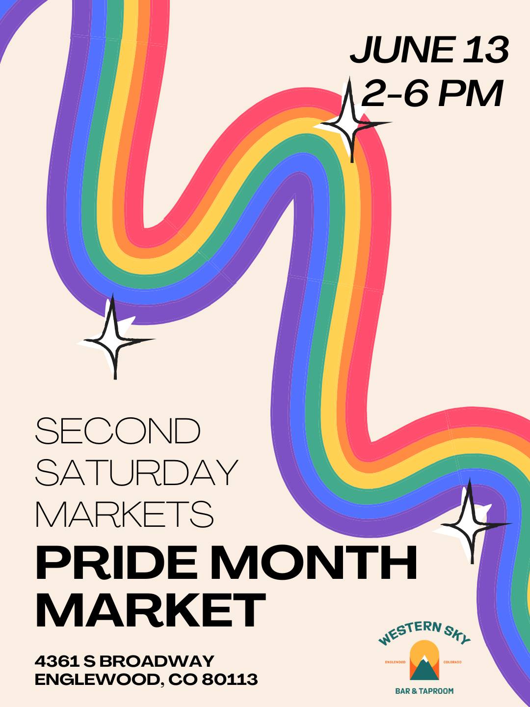 Pop Up Makers Market - Second Saturday Markets at Western Sky