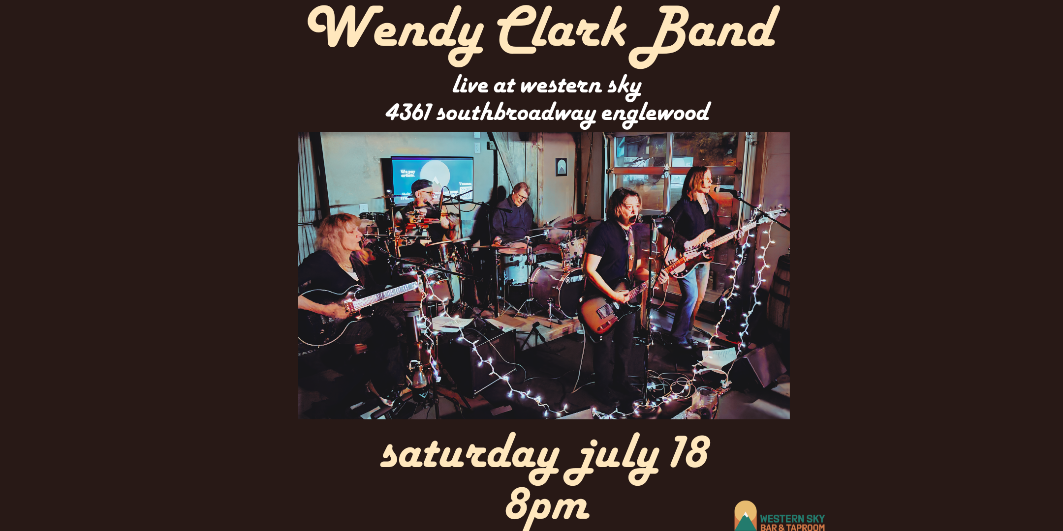 Live music at Western Sky: Wendy Clark Band