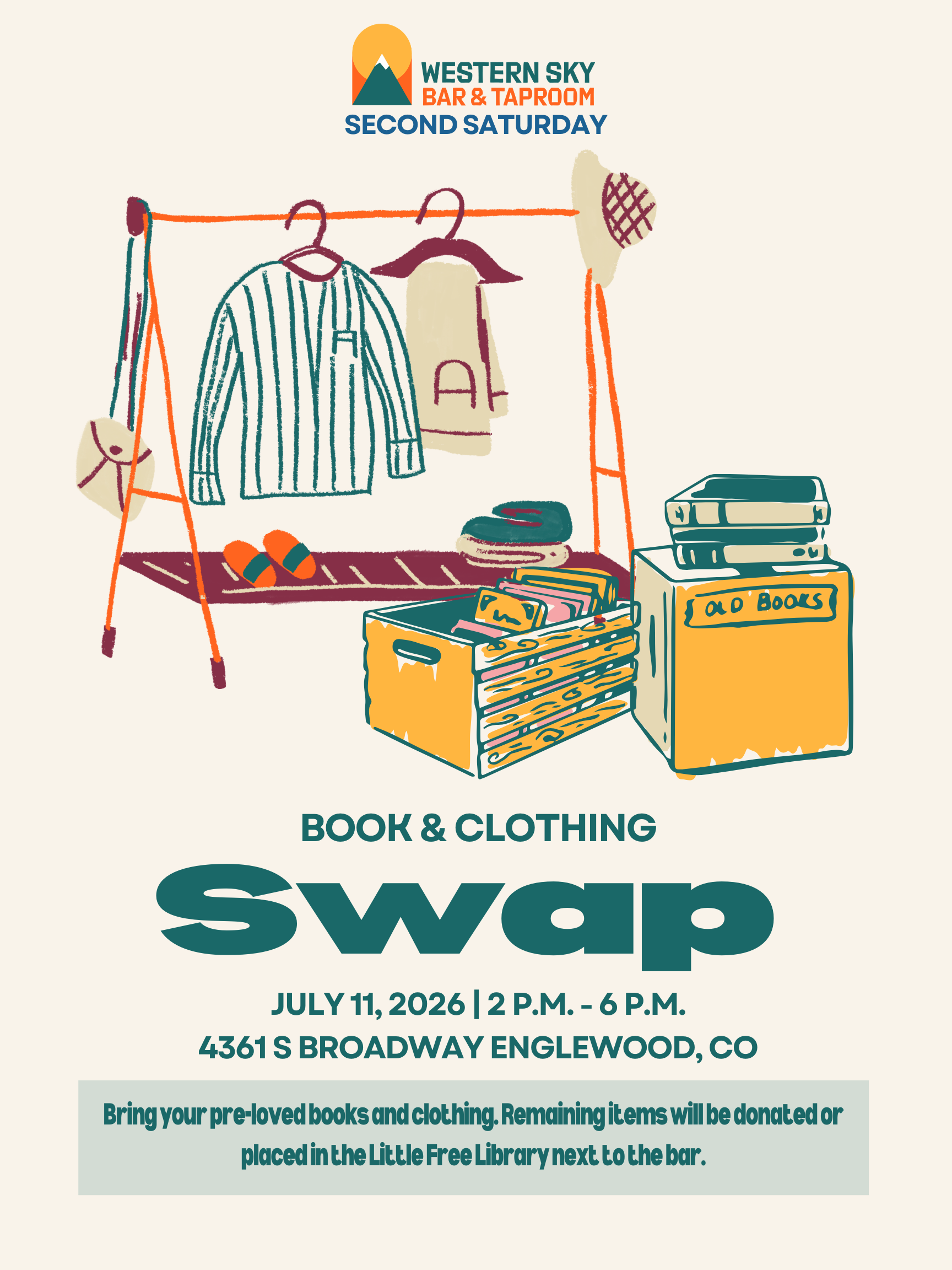 Book & Clothing Swap