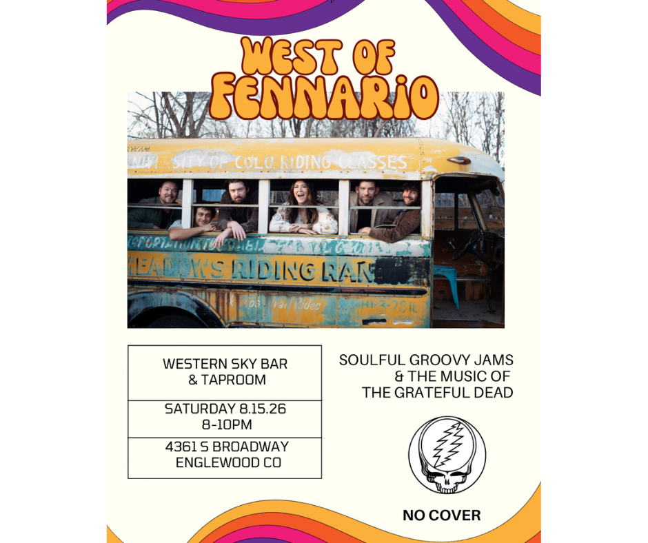Live music at Western Sky: West of Fennario