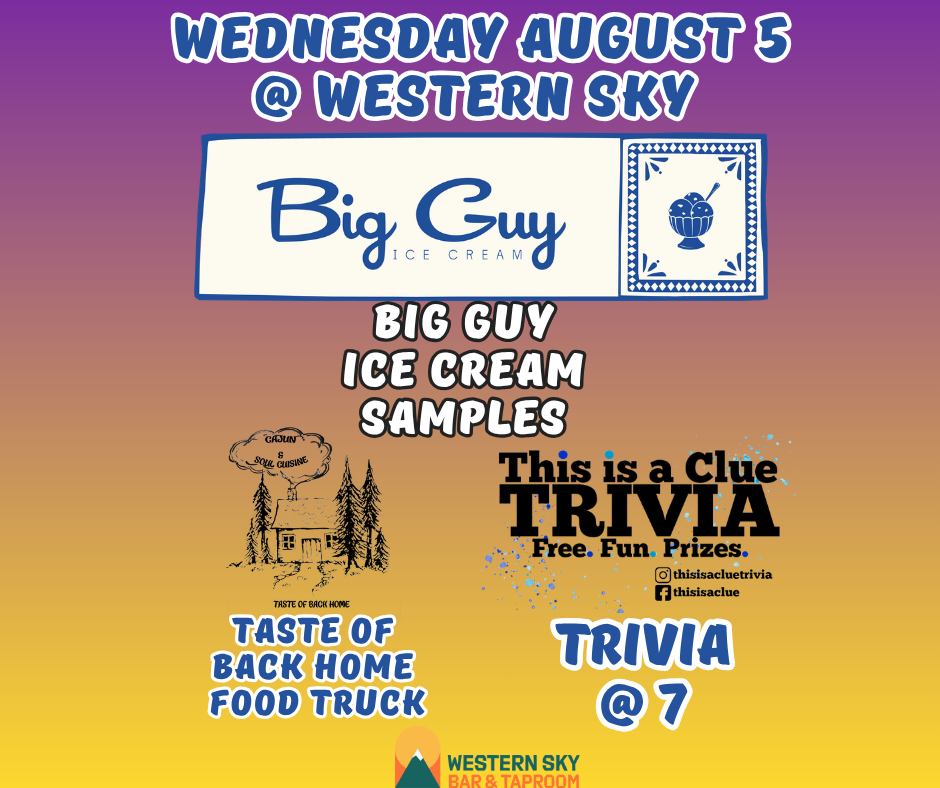 This is a Clue Trivia- Big Guy Ice Cream Samples