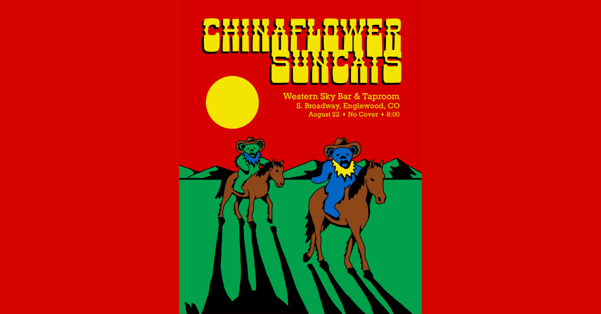 Live music at Western Sky: ChinaFlower Suncats