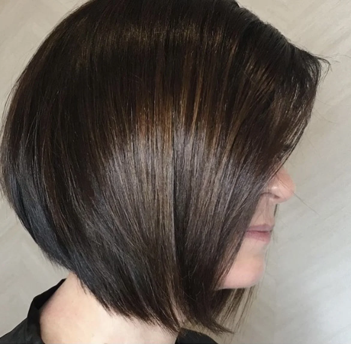 Long bob haircut