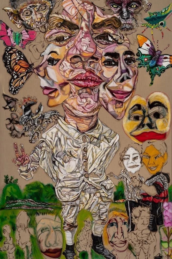 Michael (2019, Oil on linen, 108” x 72”)