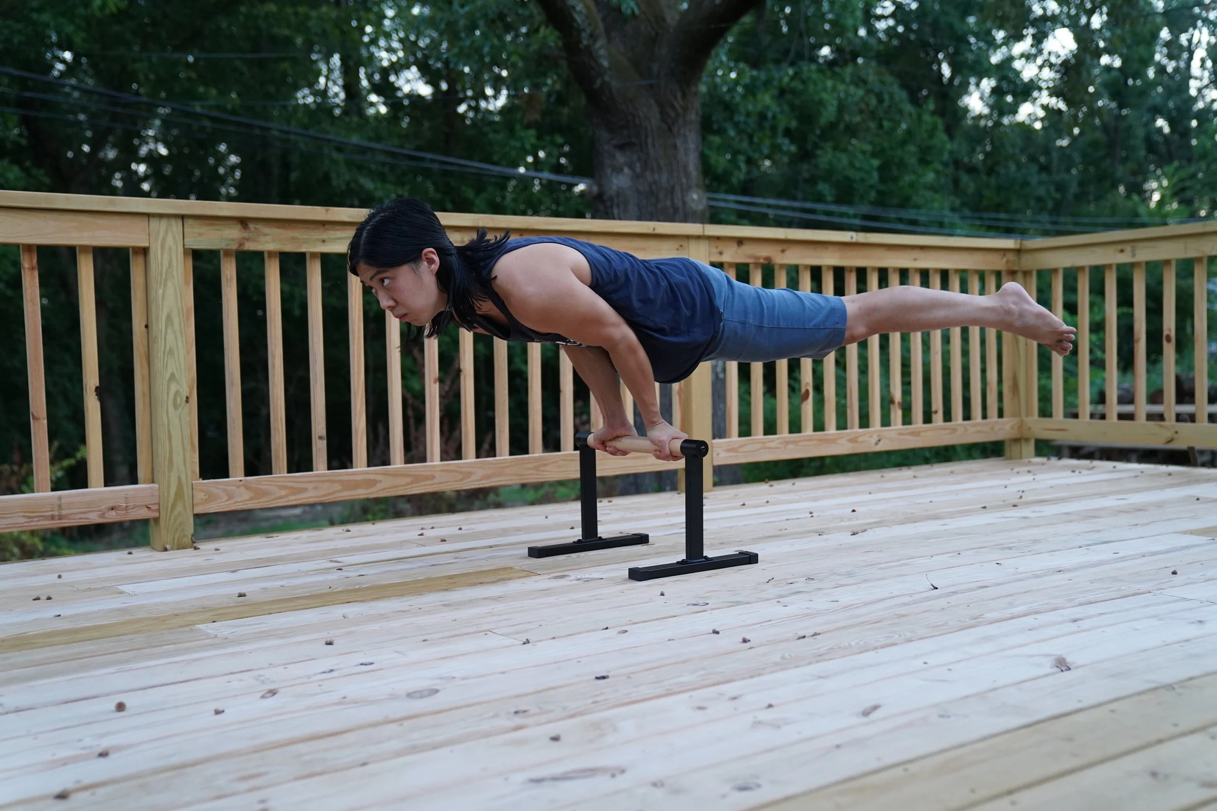 Straddle Elbow Levers — Hybrid Calisthenics