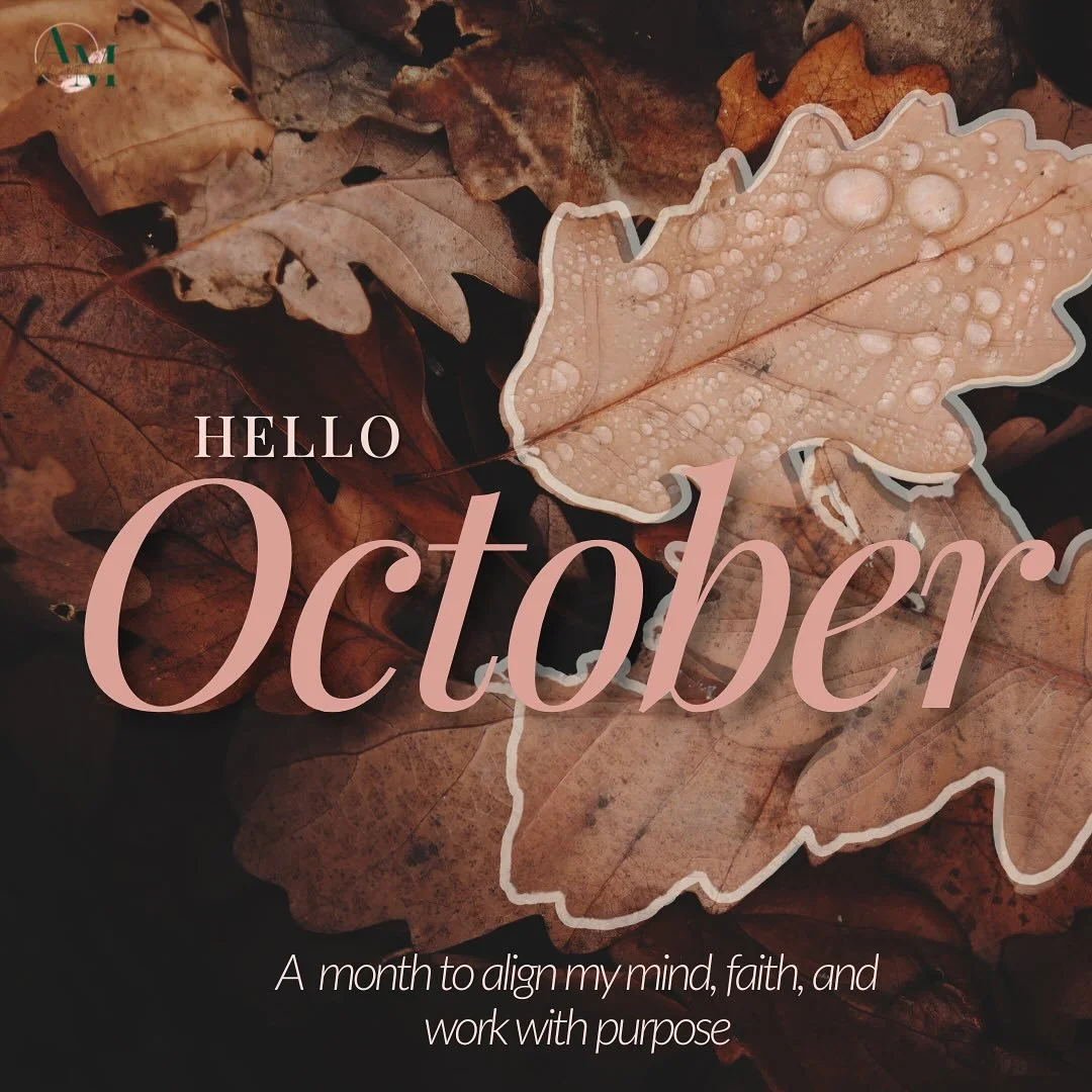 Hello October 🍂

This month feels like a shift a chance to reset my mind, deepen my faith, and grow in my business.

As a paralegal entrepreneur, I&rsquo;ve learned that success isn&rsquo;t just about the deadlines and documents. It&rsquo;s about pr