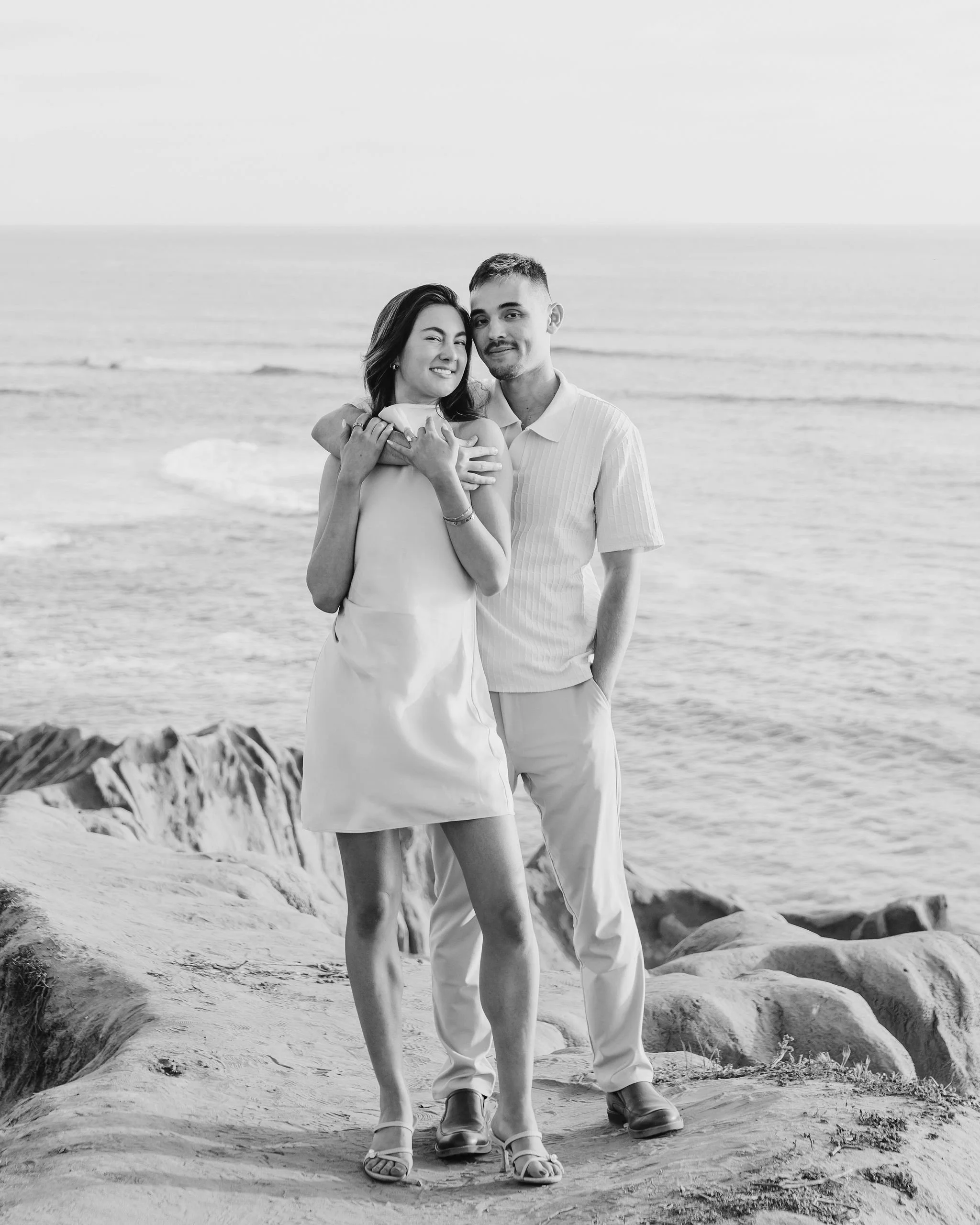 San-Diego-Couples-Photographer-Engagment-Proposal-Photography-Sunset-Cliffs-2025-Mallory-Kessel-Photo-01197bw.jpg