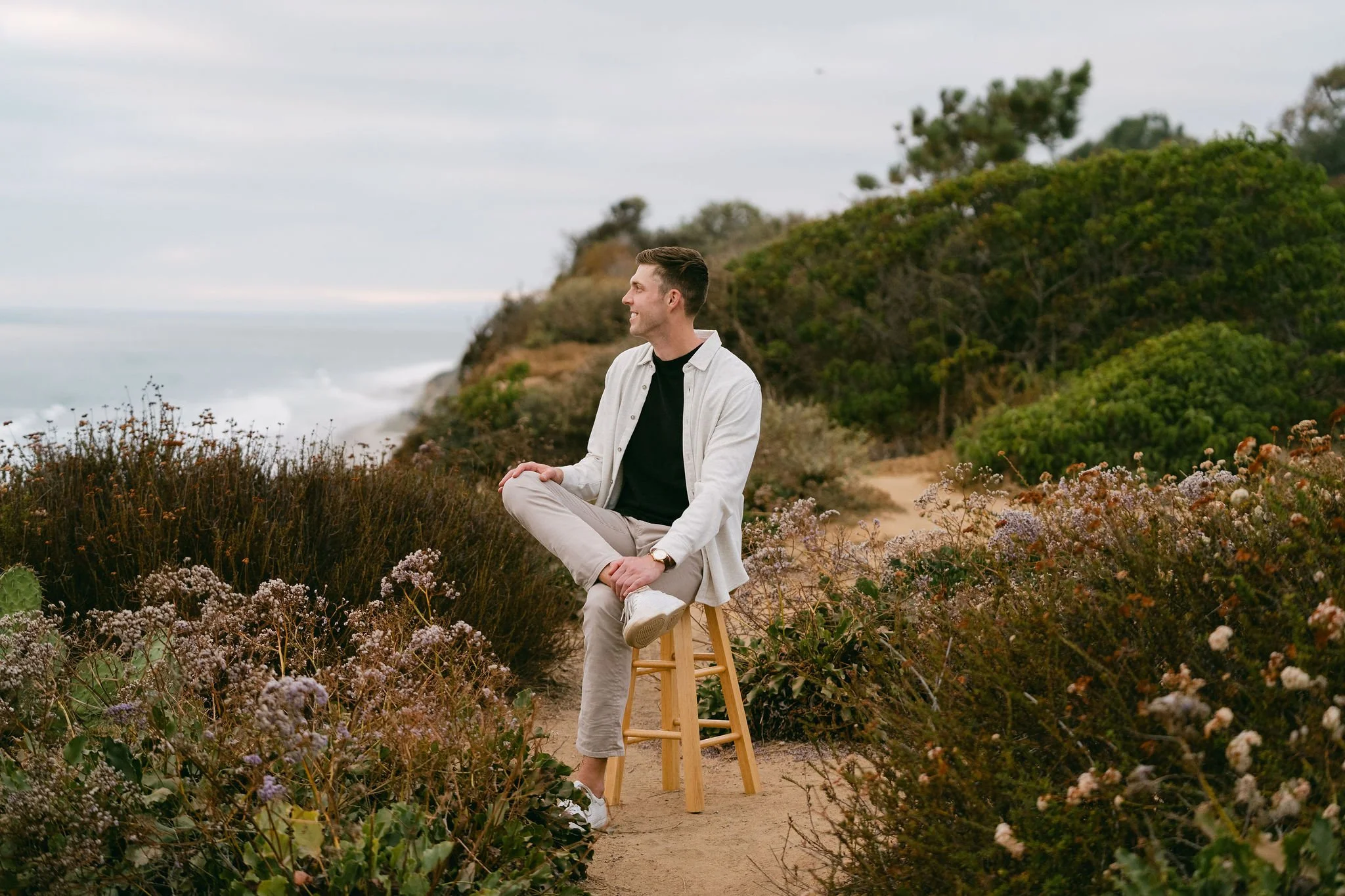 Outdoor Professional Portraits at Torrey Pines | San Diego Portrait Photographer