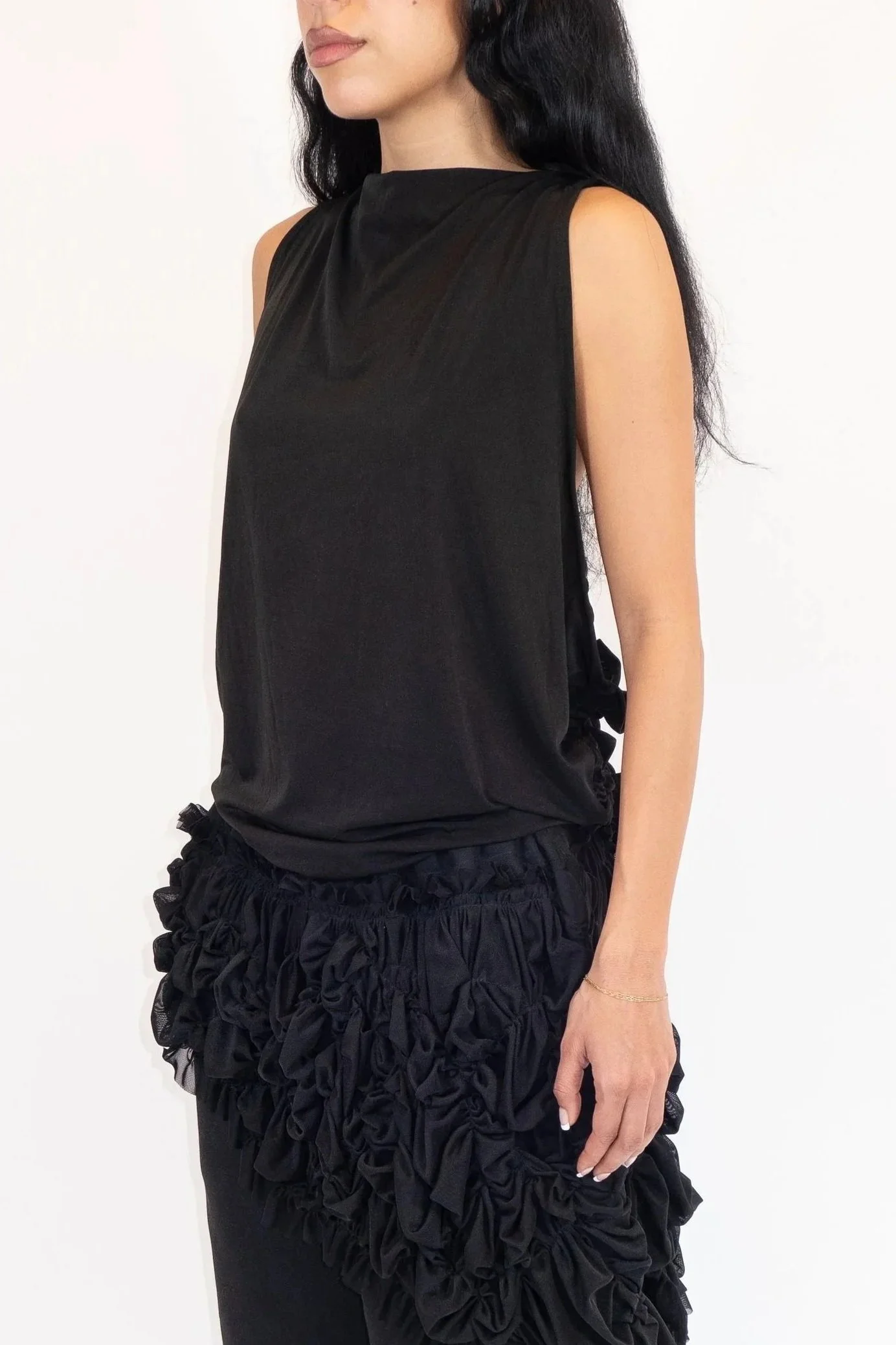 RACERBACK TANK - BLACK