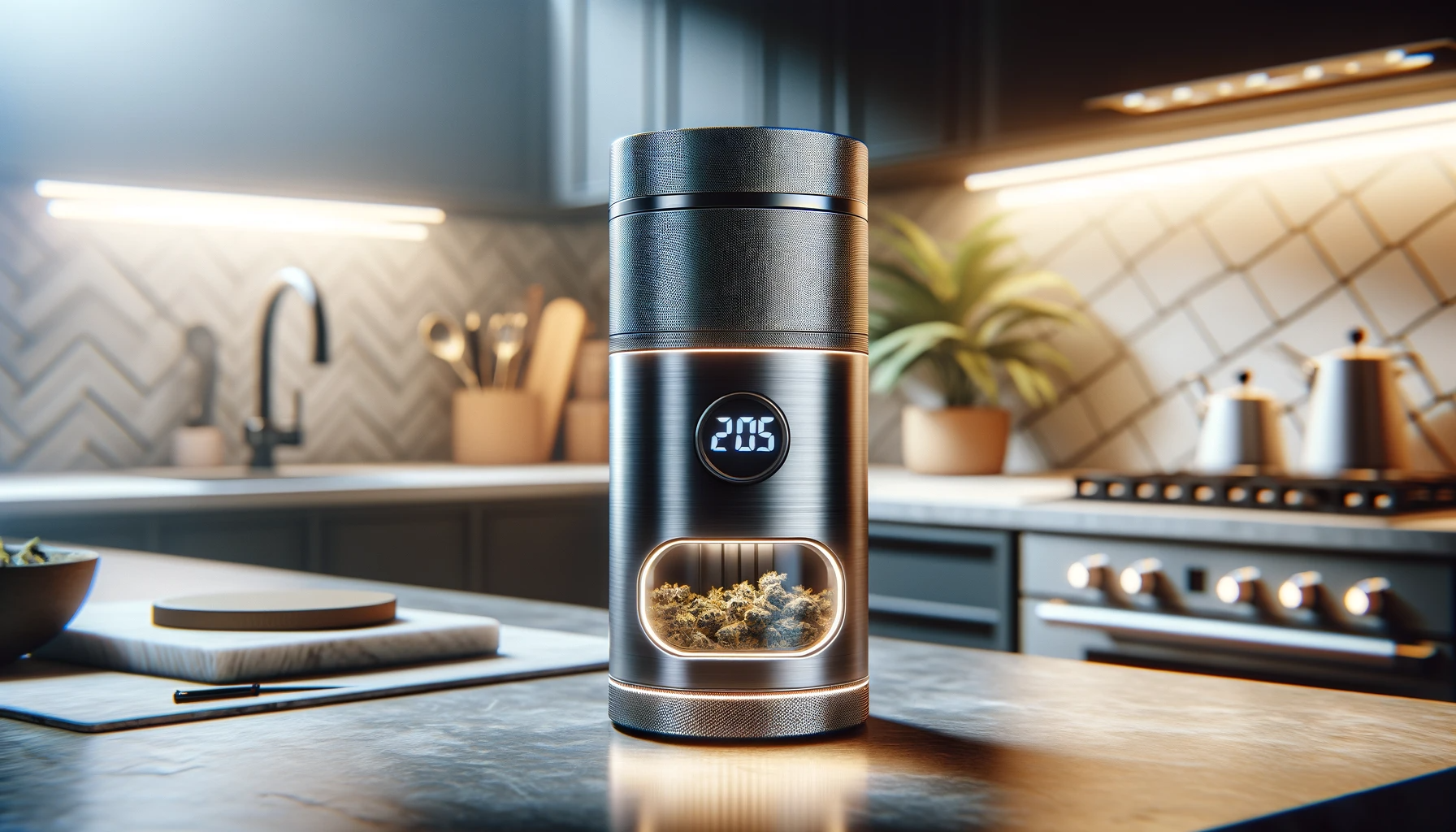 Coffee Grinder One Touch Push-Button Herb Grinder large capacity fast Electric  Spice Herb Coffee Grinder with Pollen Catcher