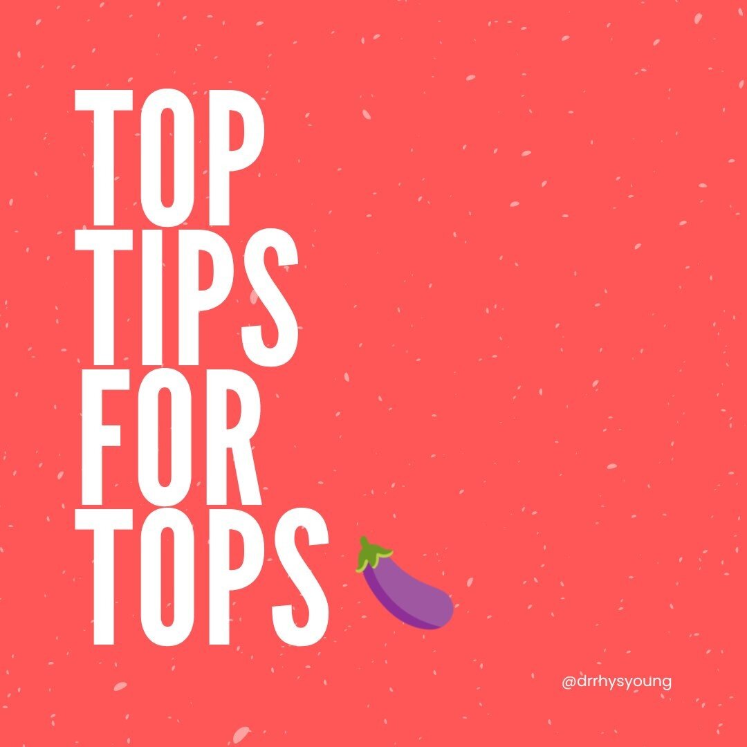 Tops: it&rsquo;s your turn! 🍆

If you think that topping is just all about shoving it in and getting jiggy with it, then you might not be doing yourself or your bottoms justice. Whether you've got your own penis or are just strapping one on for fun,