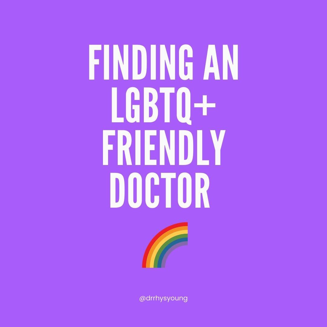 Have you got an LGBTQ+ friendly GP? 🌈

Finding one can be tough but it's also really important. Check out DocDir for a great registry of queer-friendly docs!

#LGBTHealth