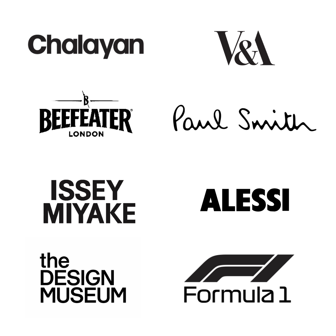 Brand logos of previous client partners