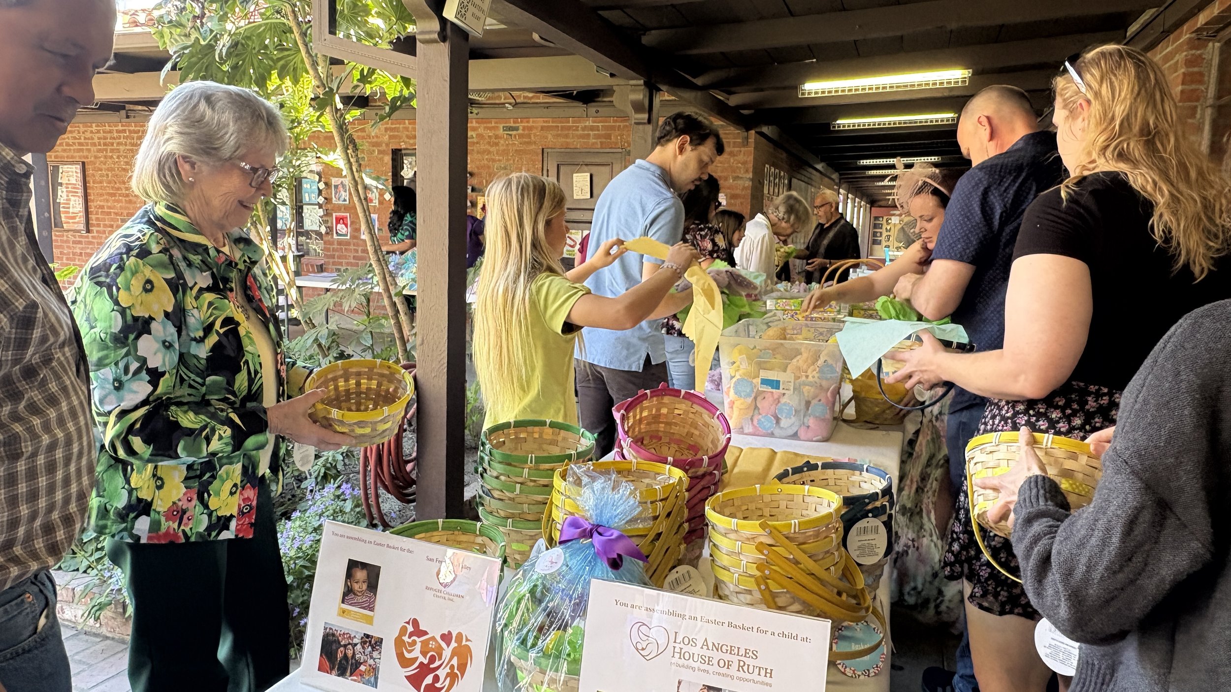 Palm Sunday Basket Assembly