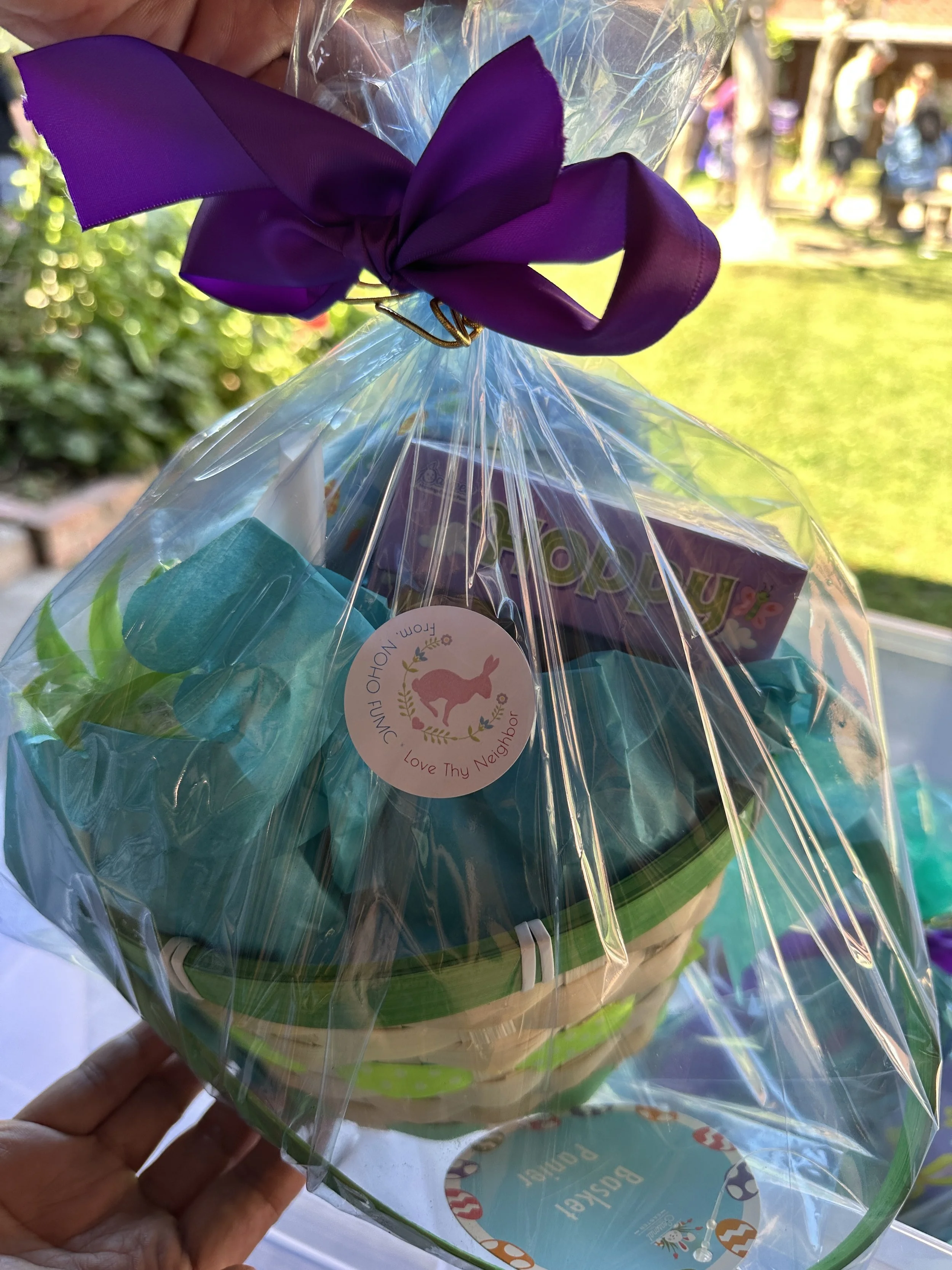 Palm Sunday Basket Assembly