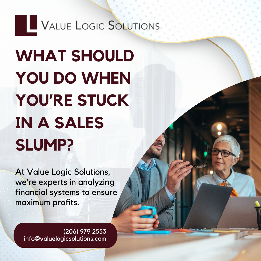 What should you do when you’re stuck in a sales slump?